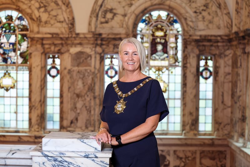 Lord Mayor of Belfast, Councillor Tracy Kelly